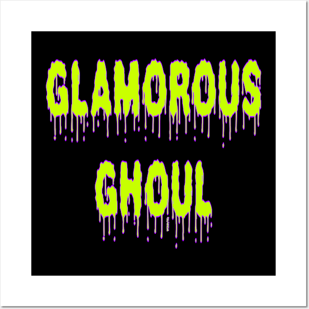 Glamorous Ghoul Wall Art by Wicked9mm